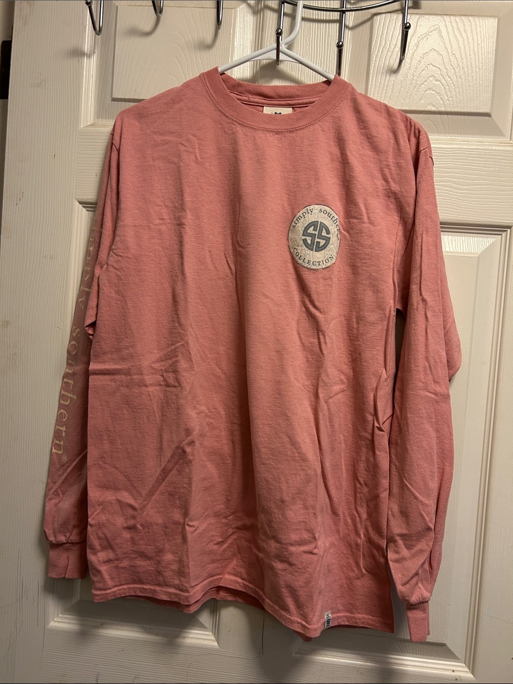 Simply Southern Dusty Rose Long Sleeve Tee